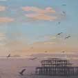 Brighton The Sea screenprint