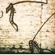 Graffiti screenprint London