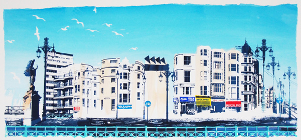 Brighton screenprint 